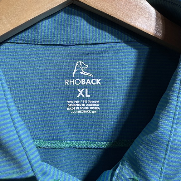 Rhoback | Shirts | Rhoback Golf Polo Shirt Xl | Poshmark